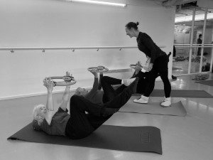 Johanna Marthinsson er sertifisert Pilates-instruktør